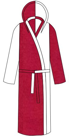 Custom Fleece Dressing Gown