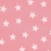 Photo of Pink Stars fleece fabric